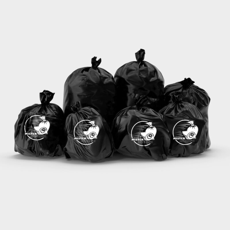 Black Rubbish Bags - Image 2